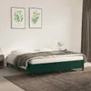vidaXL Bettgestell ohne Matratze Dunkelgrün 180x200 cm Samt Produktbild-Vorschau 2