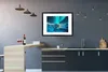 MuchoWow® MuchoWow® Gerahmtes Poster Nordlicht - Eis - Produktbild-Vorschau 5