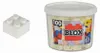 Simba Blox 100 Weiße 4er Steine in Dose, Bausteine, Produktbild-Vorschau 3