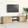 vidaXL TV skříňka Sonoma dub 140x40x35,5 cm odvozený Náhled obrázku produktu 2