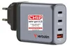 Verbatim GNC-100 GaN Charger 4 Port 100W USB A/C (EU/UK/US) Voir les images du produit 21