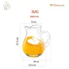 Wilmax pichet en verre cristal 1000 ml, avec boîte cadeau, Voir les images du produit 3