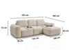 GrainGold Ecksofa L-Form Rechts Avelin - Ecksofa mit Produktbild-Vorschau 11