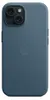 Apple Feingewebe Case iPhone 15 pazifikblau Produktbild-Vorschau 2
