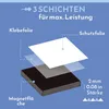 WINTEX Magnetplättchen - 4x28 Quadratische Magnet Plättchen Produktbild-Vorschau 3