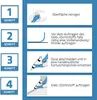 Instructions for applying adhesive or sealant. Produktbild-Vorschau