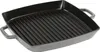 Staub Grillpfanne induktion quadratisch 33cm Graphit-grau Produktbild-Vorschau 1