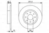 2x BOSCH 0 986 479 C83 Bremsscheibe Hinterachse, Produktbild-Vorschau 5