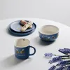 HOMLA ANNBEE Teller mit Biene navy blau 16 cm Produktbild-Vorschau 6
