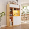 Merax Armoire de cuisine Buffet de cuisine, avec tiroir Voir les images du produit 1