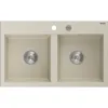 Mexen Hektor zlewozmywak granitowy 2-komorowy 800 x 480 mm, Podgląd zdjęcia produktu 1