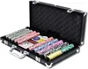 QEENTOE Pokerkoffer Pokersets mit Aluminiumkoffer 500 Produktbild-Vorschau 1