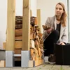 Relaxdays Holzstapelhilfe 2er Set, für Feuerholz, Produktbild-Vorschau 5
