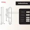 DOMINO Türgriff 72 Drückergarnitur PZ-Profilzylinder | Produktbild-Vorschau 4