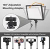 LED-Videoleuchte fuer den Schreibtisch, 15 W, Produktbild-Vorschau 2
