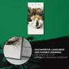 Küchenuhr Bürouhr Leinwand Uhr Geräuschlos 30x60 Zeichnung Produktbild-Vorschau 5