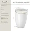 tectake® Sitzhocker 36 x 51 cm Produktbild-Vorschau 6