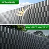 Strisce per la privacy, 35mx19cm PVC antracite 650g/m², con Anteprima dell’immagine prodotto 10