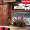 KOTARBAU® Lot de 4 Jardinières Extérieure Plastique Voir les images du produit 4