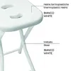 Sgabello Richiudibile Moplen Bianco Anteprima dell’immagine prodotto 4