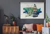 MuchoWow® Wandteppich Wandbehang Steine - Meer - Pflanzen Produktbild-Vorschau 5