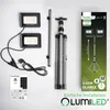 LUMILED Baustrahler LED mit Stativ 10000 lm Gesamtleistung Produktbild-Vorschau 9