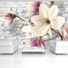 Fototapete Vlies 2878 VEXXXL Magnolie mit Schrift 4-tlg. Produktbild-Vorschau 3