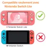 Silikonhülle in Rosa, kompatibel mit Nintendo Switch Lite – Produktbild-Vorschau 2