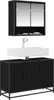 A bathroom vanity set including a cabinet, sink, and medicine cabinet. Náhled obrázku produktu