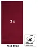 Betz 2 Stück Duschtücher 70 x 140 cm PREMIUM 100% Baumwolle Produktbild-Vorschau 2