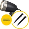 MeLiTec 2er Set LED Gartenstrahler GL11-1 Edelstahl Produktbild-Vorschau 5