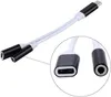 USB Typ C 2 in 1 Adapter Ladekabel Kabel 3,5 mm AUX Klinke Produktbild-Vorschau 3