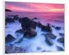 Wallario Wandbild Felsen im Meer bei Sonnenuntergang, Produktbild-Vorschau 2