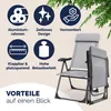 Casaria Set 4 Sedie da Giardino Pieghevoli Regolabili 7 Anteprima dell’immagine prodotto 17