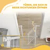 Barrière de sécurité pour chien PawHut, 76-104 cm, barrière Voir les images du produit 7