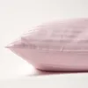 HOMESCAPES Kopfkissenbezug Fadendichte 330 Pastell Violett, Produktbild-Vorschau 2