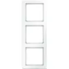 Cornice Berker tripla, Q.1, bianco polare, velluto, 1 pz. Anteprima dell’immagine prodotto 2