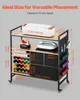 SucceBuy Rollwagen mit Vinylrollenhalter, 3 Schubladen und Produktbild-Vorschau 3