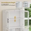 COSTWAY Besenschrank 70cm, Mehrzweckschrank, Hochschrank Produktbild-Vorschau 5