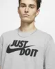 Nike M Nsw Tee Just Do It Swoosh Dk Grey Heather/Black M Produktbild-Vorschau 13