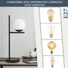 ZMH Lampe de chevet Noir Moderne Lampe de table 1 flamme Voir les images du produit 5