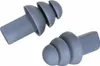 Two gray earplugs on a white background. Produktbild-Vorschau