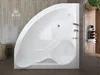 Wanna Akrylowa Zestaw 4w1 Asymetryczna 130x130 Biała + Podgląd zdjęcia produktu 5