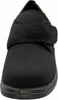 A close-up, front-facing view of a black shoe. Anteprima dell’immagine prodotto