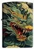 Zippo Sturmfeuerzeug Colourful Dragon 540° Tumbled Brass Produktbild-Vorschau 5