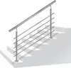 XINZI Edelstahl-Handlauf Geländer für Treppen Brüstung Produktbild-Vorschau 1