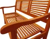 Gartenbank Akazie 150 cm 3-Sitzer Sitzbank CORUNA Produktbild-Vorschau 3