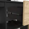Akord Set Per Ingresso Entro Nero/Rovere Artisan 95X35X183 Anteprima dell’immagine prodotto 4