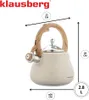 Pískací konvice Klausberg KB 7919, 2,8 l, tepelně izolovaná Náhled obrázku produktu 13