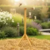 Vogelhausständer 105 cm Dreibein imprägniert Holz mit 66,5 Produktbild-Vorschau 1